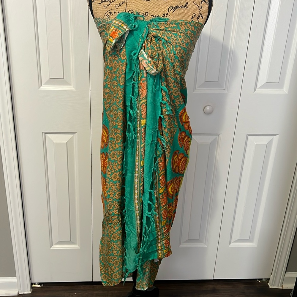 Multicolor Swim Coverup